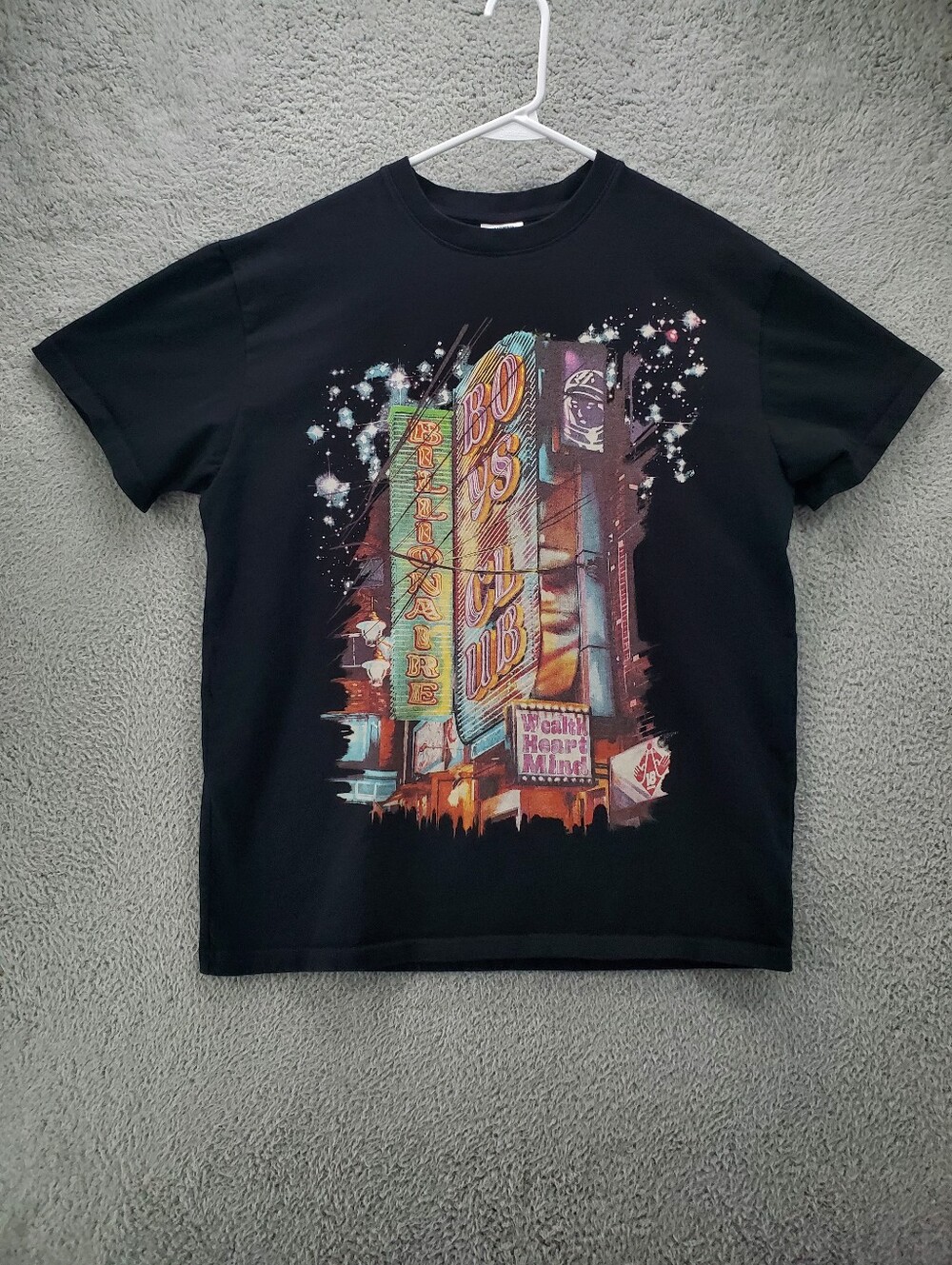 Billionaire Boys Club Love Hotel T Shirt Mens Large Black